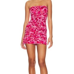 Strapless Pink Dress